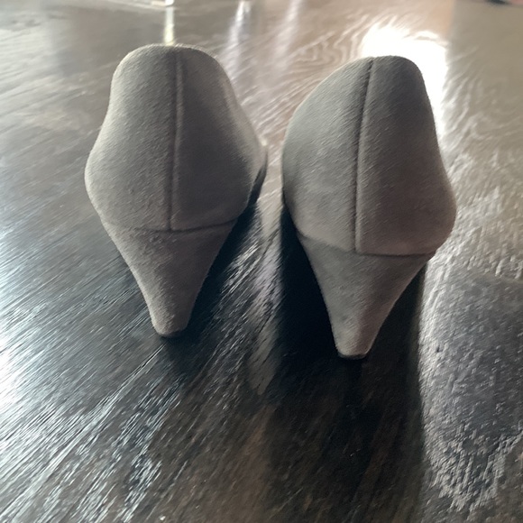 Merona Target Suede Wedges Wedge Shoes Size 10 - Picture 2 of 6